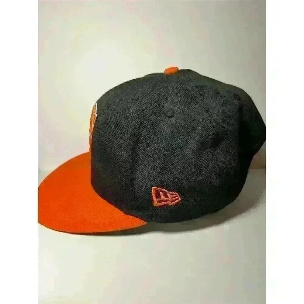 New York Knicks Snapback Hat New Era 9Fifty Hardwood Classics Black - Picture 3 of 10